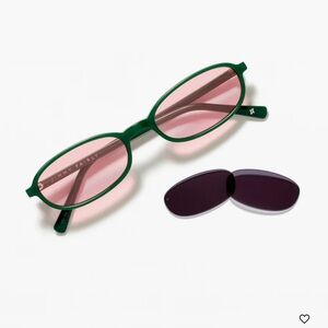 ISO Jimmy Fairly Emmy Sunglasses in green
